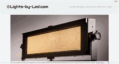 Desktop Screenshot of lights-by-led.com